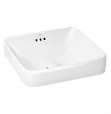 Раковина з донним клапаном Qtap Jay 42 см (QT0711K424W)
