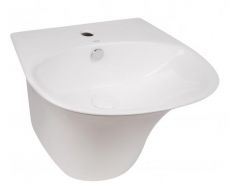 Раковина з донним клапаном Qtap Virgo 50 см (QT1811037GW)