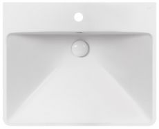 Раковина з донним клапаном Qtap Albatross D 61 см (QT01115060DW)