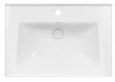 Раковина з донним клапаном Qtap Albatross 5C 61 см (QT01115060CW)