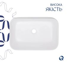 Раковина Qtap Scorpio 55 см (QT14112243WN) — фото 3