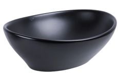 Раковина Qtap Dove 41 см чорна матова (QT06116062AMB)