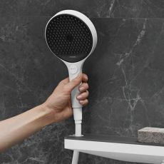 Ручний душ Hansgrohe RAINFINITY EcoSmart 130 3jet білий матовий (26865700) — фото 4
