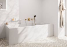 Ручной душ Hansgrohe Pulsify Select S 3jet Relaxation шлифованная бронза (24110140) — фото 3