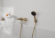 Ручной душ Hansgrohe Pulsify Select S 3jet Relaxation шлифованная бронза (24110140) — фото 4