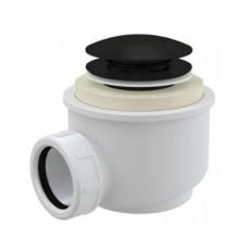 Злив для ванни Besco чорний (OA-KKB)