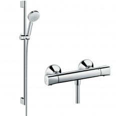 Термостат з душовим нобором Hansgrohe Crometta 100 Vario Ecostat (27031400)