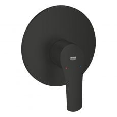Смеситель для душа скрытого монтажа Grohe Eurosmart чёрный матовый (194512433)