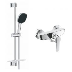 Змішувач для душу Grohe QuickFix Get із душовим гарнітуром Vitalio Comfort 110 (3288826929)