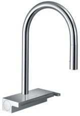 Смеситель для кухни с выдвижным душем Hansgrohe AGUNO SELECT M81 (73831000)