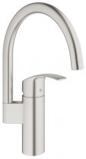 Змішувач для кухні Grohe Eurosmart дамаська сталь (33202DC2)