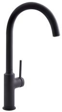 Смеситель для кухни Qtap Robin 9060102B черный матовый (QTROB9060102B)