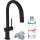 Змішувач для кухні з фільтром Hansgrohe Aqittura M91 FilterSystem чорний (76801670)