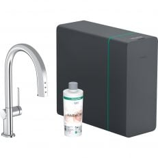 Смеситель для кухни с фильтром Hansgrohe Aqittura M91 SodaSystem 210 (76836000)