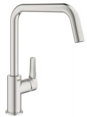 Змішувач для кухні Grohe Eurosmart дамаська сталь (30567DC0)
