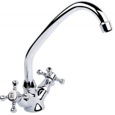 Смеситель для кухни Qtap MAYFAIR CRM- 271 CERAMIC (QTMAYCRM271)