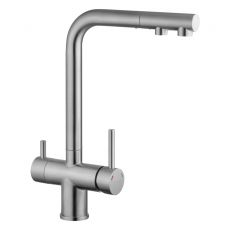 Смеситель для кухни с подключением к фильтру Kroner KRP Edelstahl Klassisch - ESG03811 (CV027932)