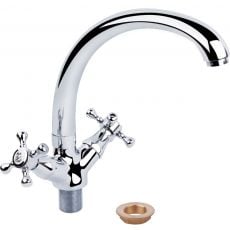 Смеситель для кухни Qtap MAYFAIR CRM- 273 F CERAMIC (QTMAYCRM273F)