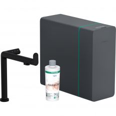 Смеситель для кухни с фильтром Hansgrohe Aqittura M91 SodaSystem 240 чёрный матовый (76837670)