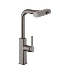 Смеситель для кухни Kroner KRP Edelstahl Klassisch - PVD03918 графит (CV032499)
