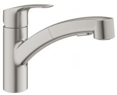 Змішувач для кухні з висувним виливом Grohe Via (30406DC0)