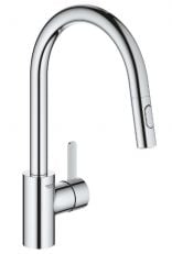 Змішувач для кухні з висувним виливом Grohe Via Cosmo (30612000)