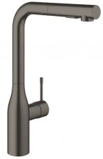 Змішувач для кухні з висувним виливом Grohe Essence графіт темний матовий (30270AL0)