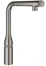 Змішувач для кухні з висувним виливом Grohe Accent SmartControl графіт темний матовий (30444AL0)