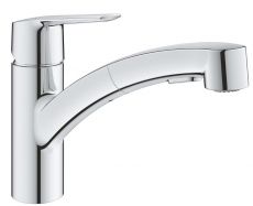 Змішувач для кухні з висувним виливом Grohe QuickFix Start (1012400000)