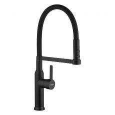 Смеситель для кухни Kroner KRP Ersel - SCH03112BLK черный матовый (CV035578)
