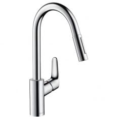 Смеситель для кухни с выдвижным душем Hansgrohe Focus (31815000)