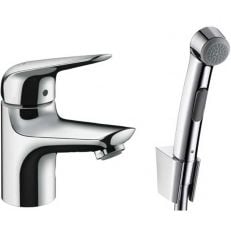 Змішувач для раковини з гігієнічним душем Hansgrohe Novus (71144000)