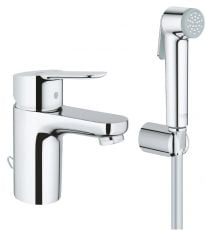 Смеситель для раковины с гигиеническим душем Grohe BauEdge (23757000)