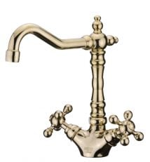 Смеситель для раковины DEVIT Charlestone золото (CN60052219G)