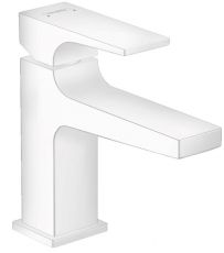 Смеситель для раковины Hansgrohe METROPOL 100 белый матовий (32500700)