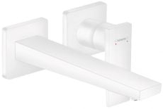 Змішувач для раковини прихованого монтажу Hansgrohe Metropol білий матовий (32526700)