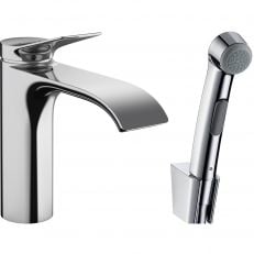 Змішувач для раковини з гігієнічним душем Hansgrohe Vivenis (75210000)