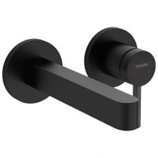 Змішувач прихованого монтажу для раковини Hansgrohe Finoris 168 мм чорний матовий (76051670)