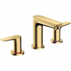 Смеситель для раковины Hansgrohe Talis E полированное золото (71733990)