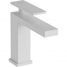 Змішувач для раковини Hansgrohe Tecturis E EcoSmart+ білий матовий (73010700)