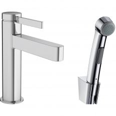 Змішувач для раковини з гігієнічним душем Hansgrohe Finoris (76210000)
