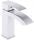 Смеситель для раковины Qtap Swan Cascada хром-белый (QTSWA270CRW45568)
