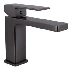 Смеситель для раковины Qtap Gemini Gunmetal Black PVD (QTGEM270GMB45676)