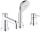 Змішувач для ванни Grohe BauClassic (2511800A)