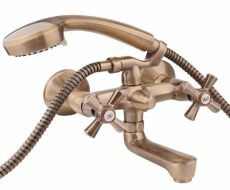 Смеситель для ванны Qtap Liberty ANT 140-2 бронза (QTLIBANT1402)