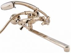 Смеситель для ванны Qtap Liberty ORO 140 золото (QTLIBORO140)