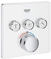Термостат для ванни прихованого монтажу Grohe SmartControl білий (29157LS0)