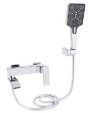 Змішувач для ванни Qtap Swan Cascada (QTSWA260CRM45565)
