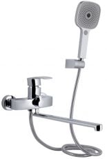 Смеситель для ванны Qtap Swan Eco (QTSWA2601CRM45533)