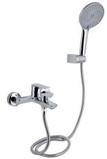 Смеситель для ванны Qtap Leo New (QTLEO259CRM45563)